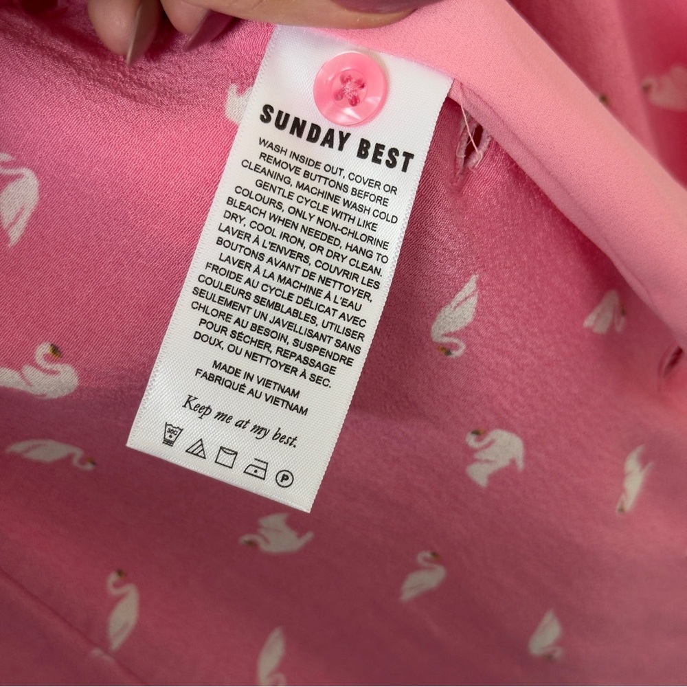 Sunday Best Pink Swan Dress - Picture 7 of 7